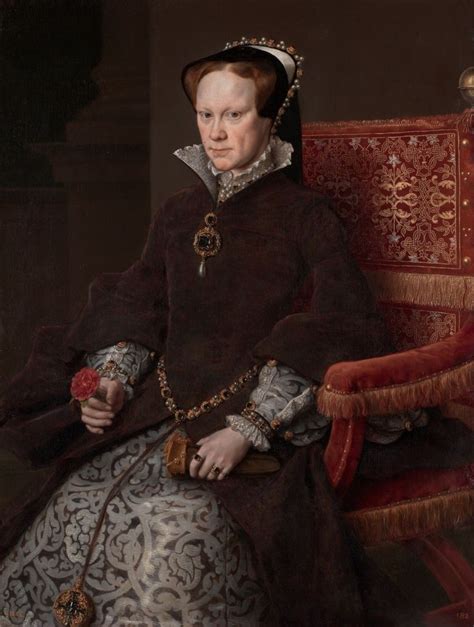 retrato de maria tudor.